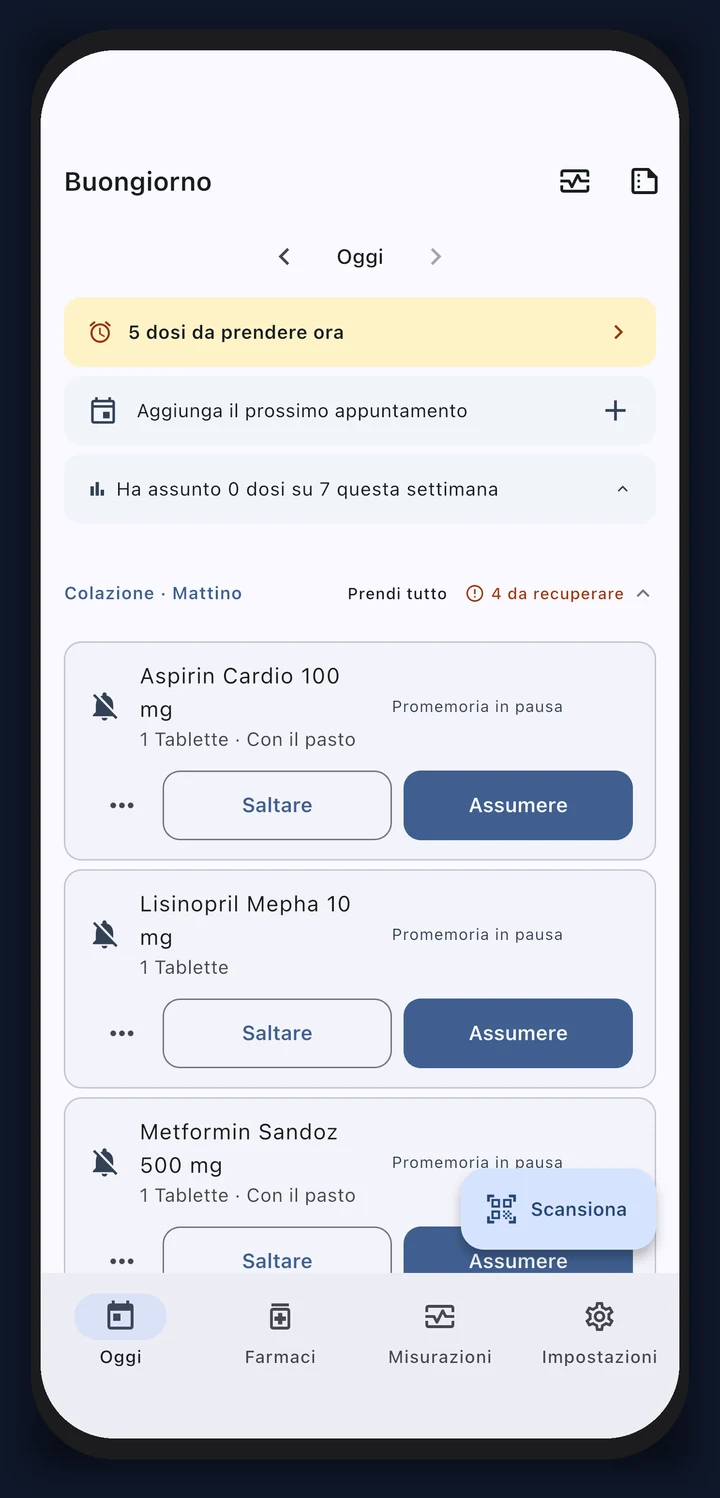 Meditag — vista odierna